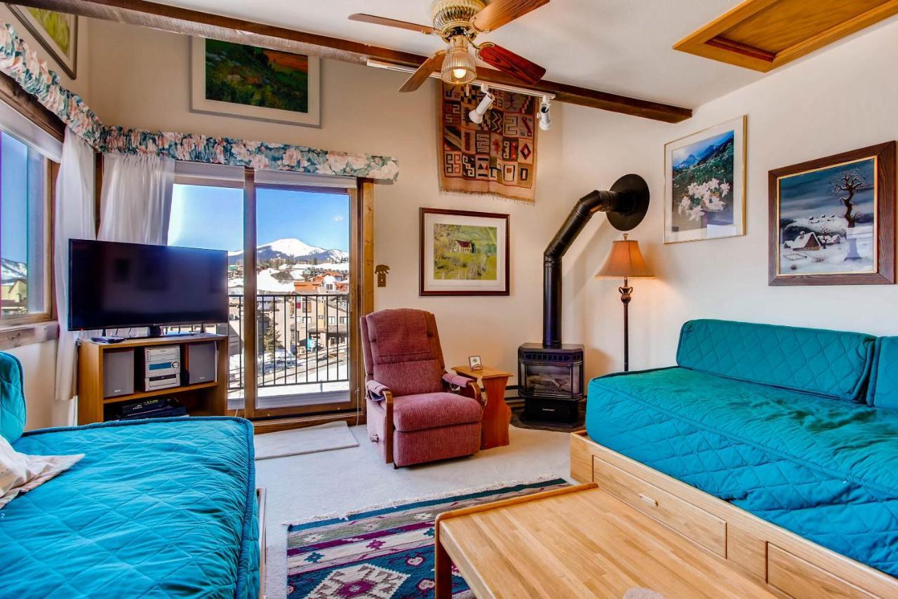 Ski-In Ski-Out Studio Private Balcony & Fireplace Condo Крестед-Бьютт Экстерьер фото
