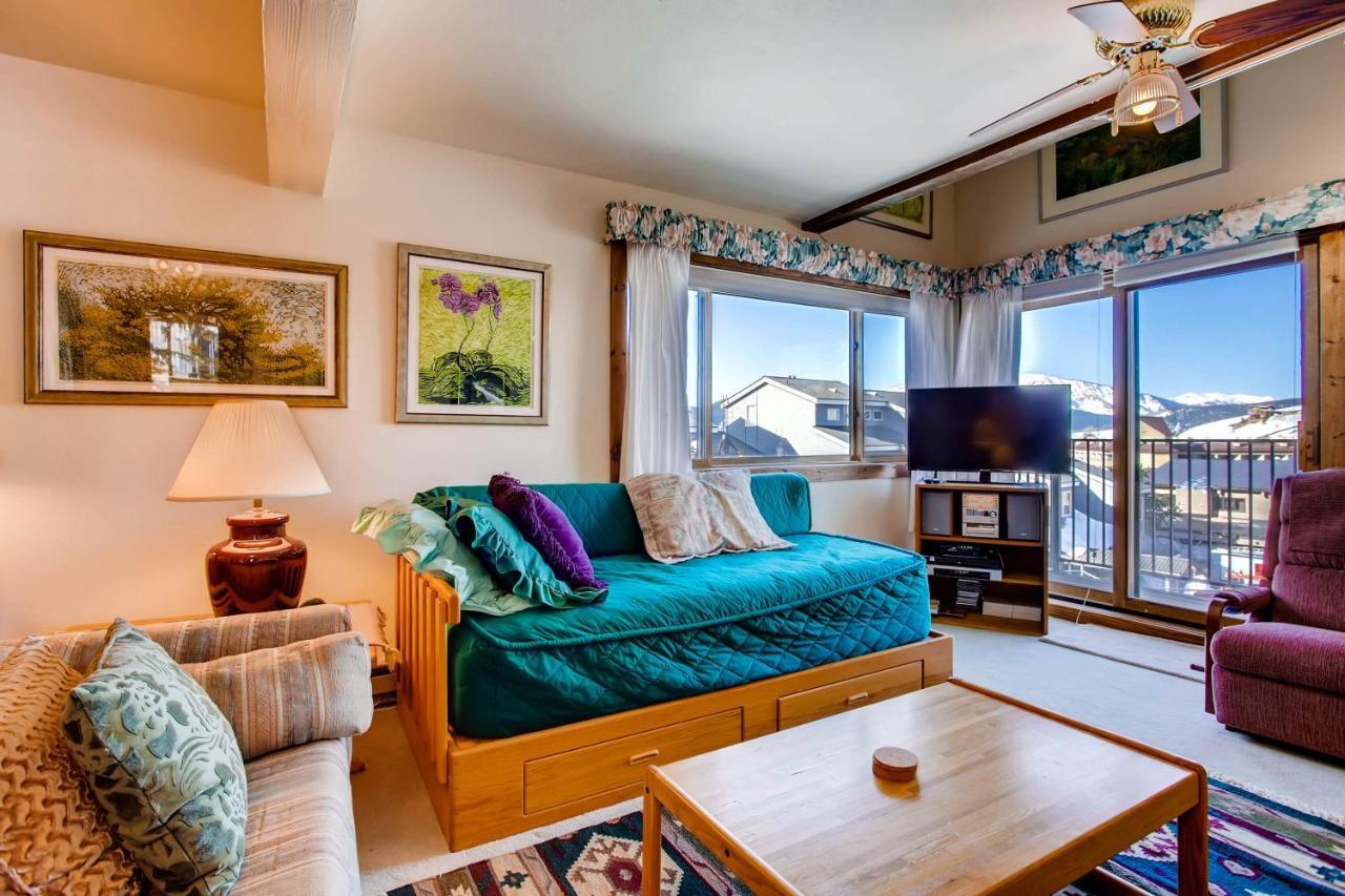 Ski-In Ski-Out Studio Private Balcony & Fireplace Condo Крестед-Бьютт Экстерьер фото